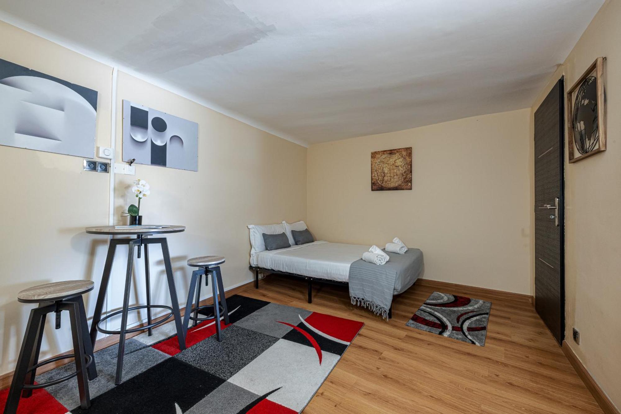 3 Pieces Des Jardins Parking Clim 1 Min Plage Menton Exterior foto